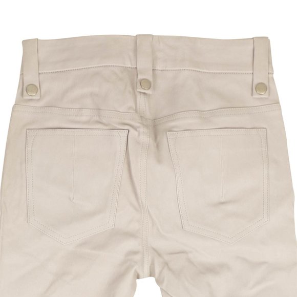 UNRAVEL PROJECT Tan Leather Lace Up Pants Size 26 $2170 - Picture 4 of 4